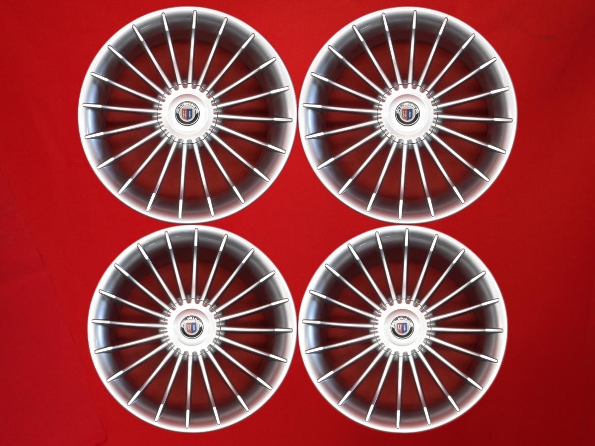 希少 ALPINA CLASSIC クラシック スタイリングIII 中古ホイール 4本 8.5/10J 21インチ PCD120 5穴 +25/+41 ハブ72.5 3611790 3611791 aa21拍卖