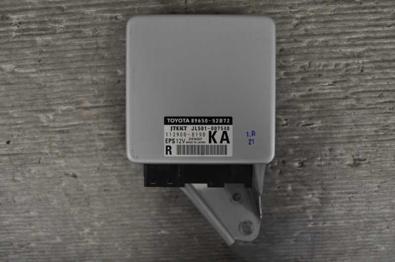 アクア S 前期 (NHP10) 純正 動作保証 パワステコンピューター PS コンピューター CPU DENSO デンソー 89650-52B72 112900-8190 s018373A拍卖