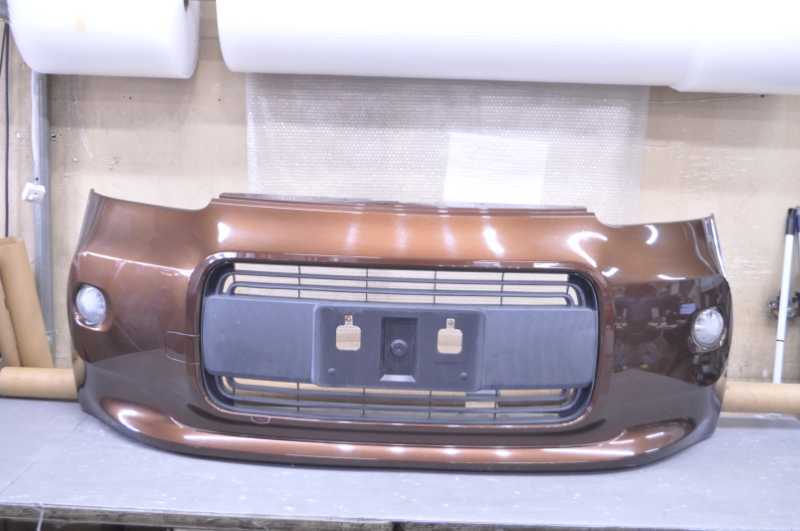 ポルテ 前期(NSP140) 純正 破損無 取付OK 動作保証 フロントバンパー フォグランプ付 4U3 53111-52710 /52119-52820-J k089195拍卖