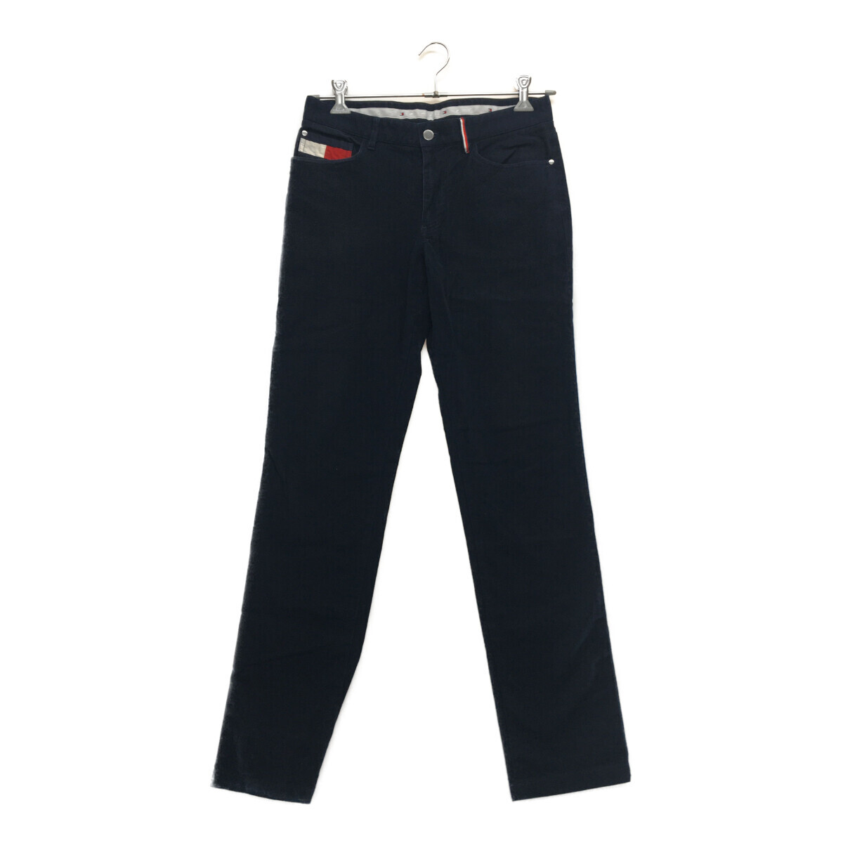 coco 中古【値下げ】 トミーヒルフィガーゴルフ TOMMY HILFIGER GOLF メンズ パンツ M 紺 シンプル レターパックプラス発送可 100285拍卖