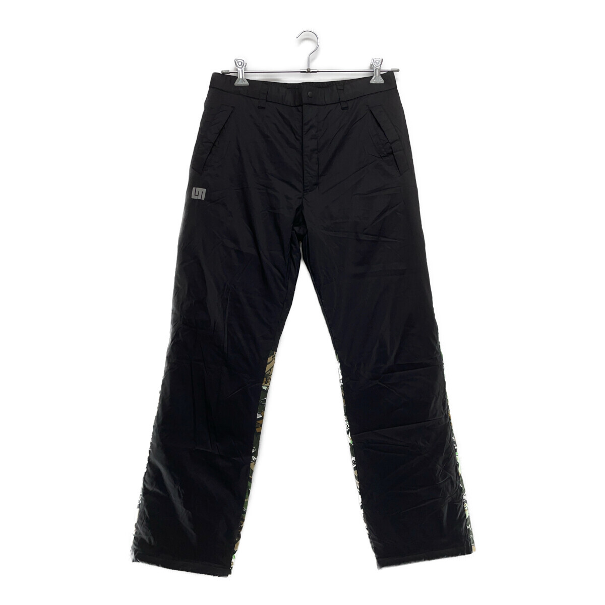 coco 中古【値下げ】 ラウドマウス LOUDMOUTH メンズ パンツ L 黒 ブラック タグスカモ ダウン 防風 防寒 111145拍卖