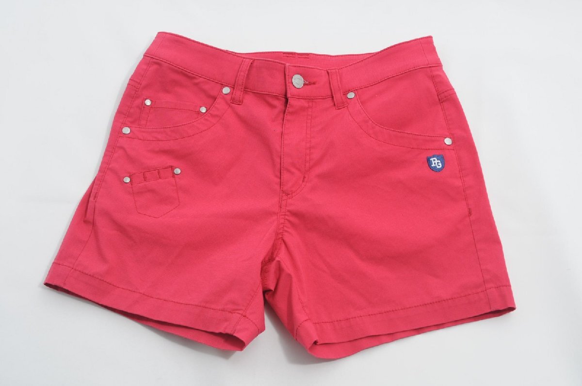 coco 中古【SALE】 パーリーゲイツ レディース ショートパンツ 00(SS) ピンク ストレッチ シンプル レターパックプラス発送可 61499拍卖