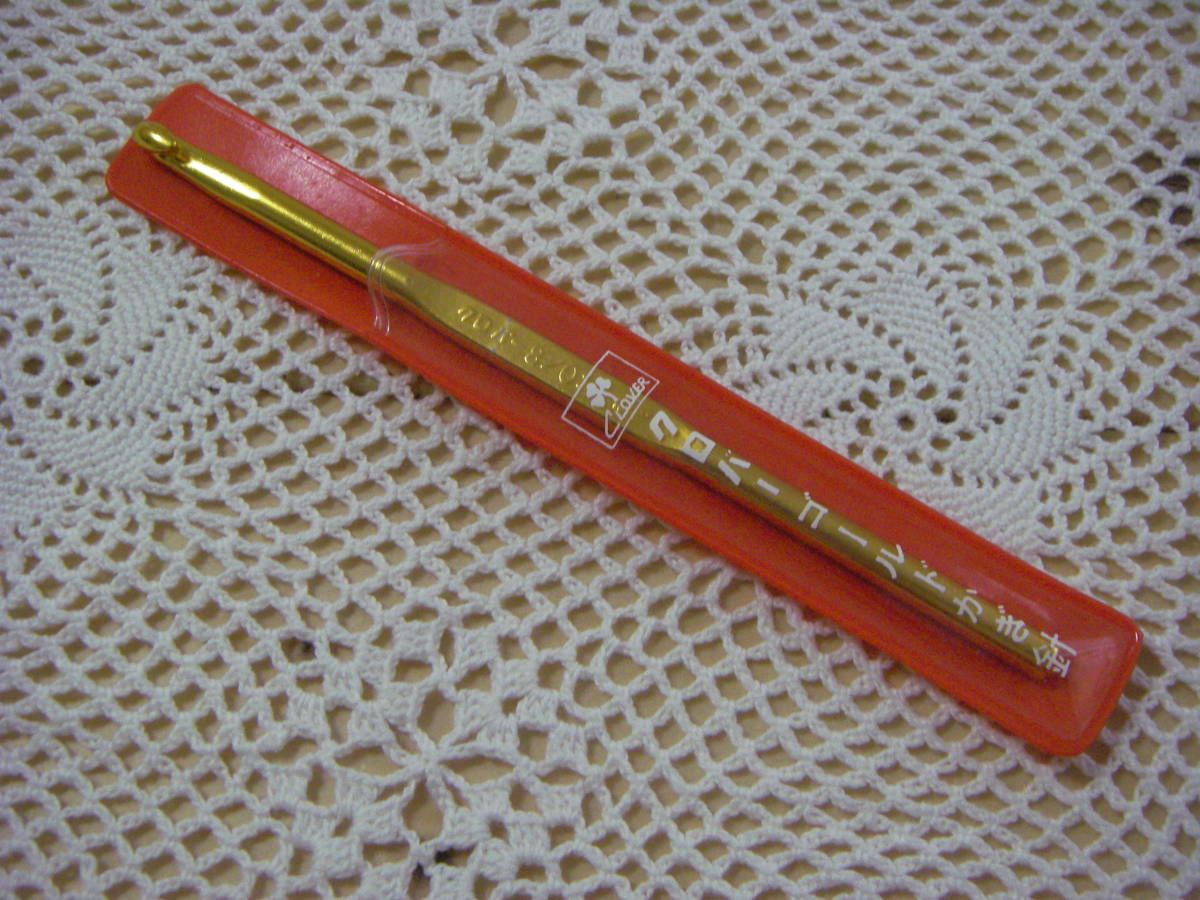 ○nai **№042 ■ クロバー かぎ針 ゴールド 8/0 パケ①拍卖