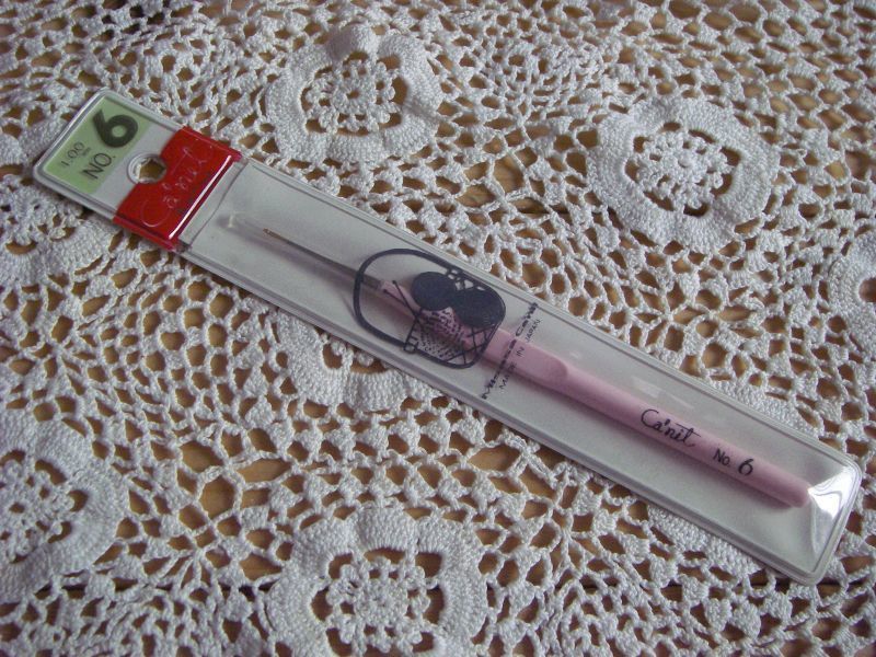 【僅か】○nai **№060 ■■ミササ キャニット レース針 キャップ付き №6拍卖