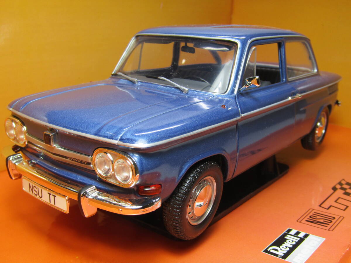 NSU TT 1/18 スポーツクーペ アウディ TT NSUアウトウニオンAG AUDI TTS アウトウニオン ヴァーゲン RR 独名車 Revell 当時物美品拍卖
