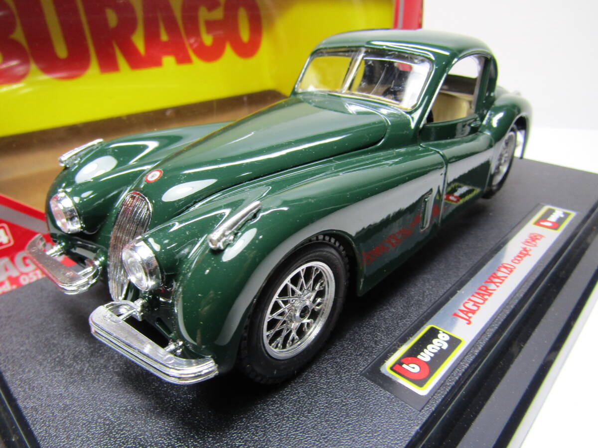 Jaguar XK120 1/24 ジャガー XK140 Drophead Coupe 英国 ドロップヘッド 1948 クーペ Made in Italy 伊製 XJS XK120 GB D-Type E-Type拍卖