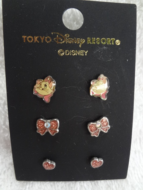 TDRピアスセット おしゃれキャットマリーF拍卖