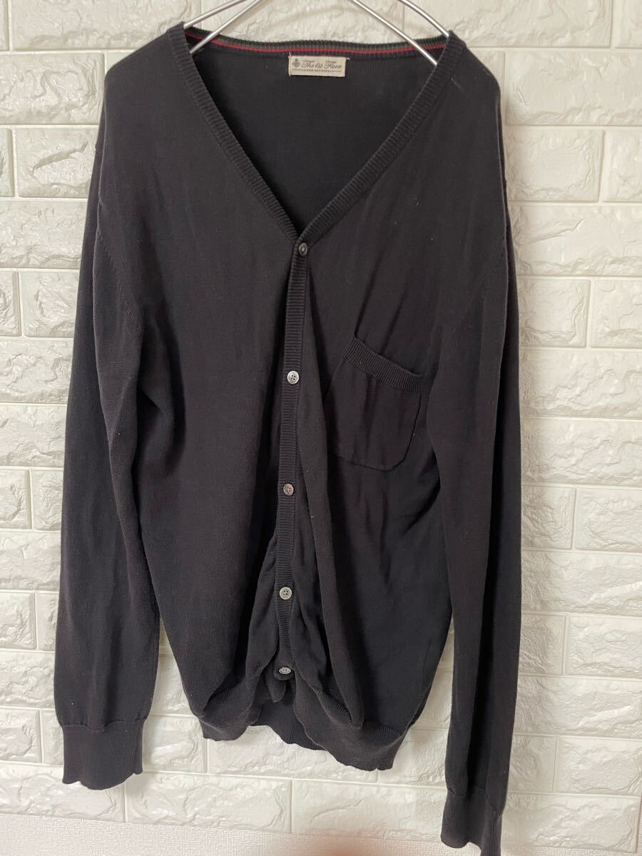 The 1st Floor NANO UNIVERSE ブラック カーディガンL拍卖