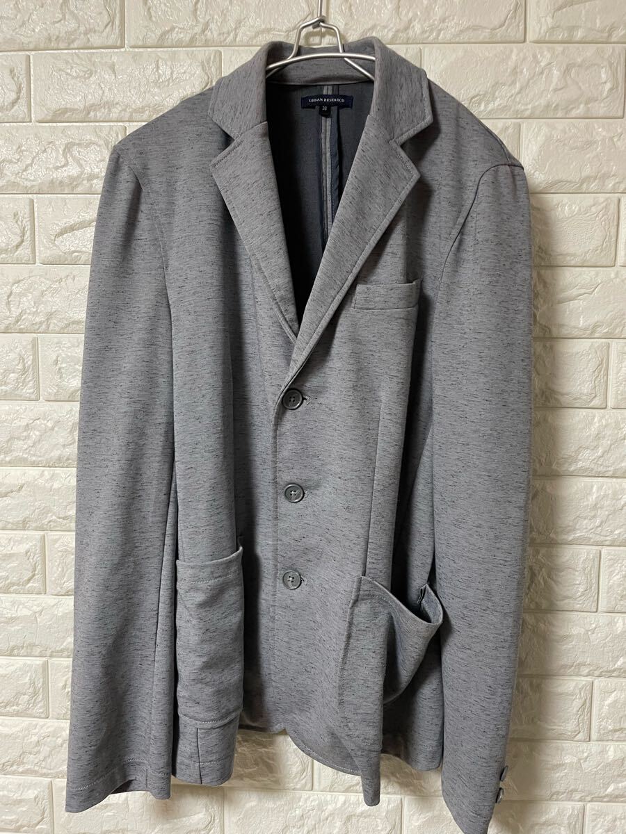 URBAN RESEARCH グレー テーラードジャケット サイズ38拍卖