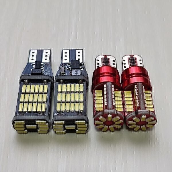 ヴェルファイア アルファード 30系 20系 爆光!バックランプ スモール ポジション球 t10 LED 4点セット ホワイトヨタ /45/57拍卖