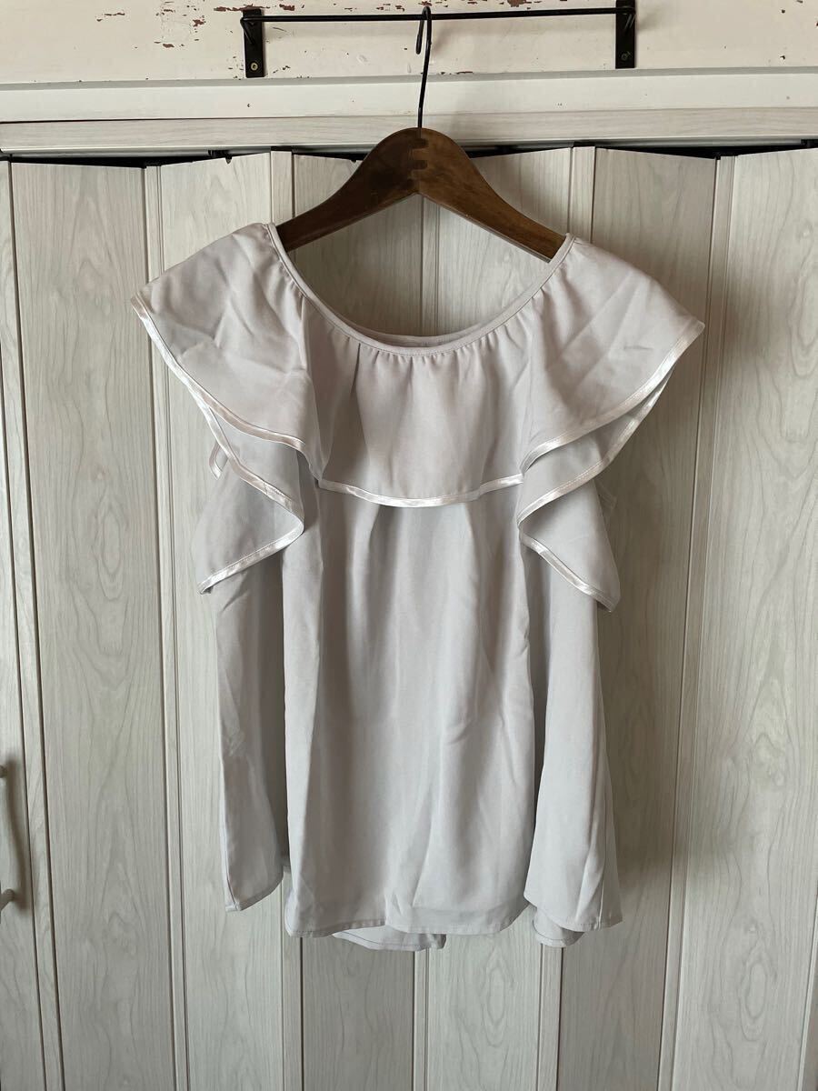 ◆ナイスクラップ/NICE CLAUP/フリルスリーブブラウス/フリル袖◆n拍卖