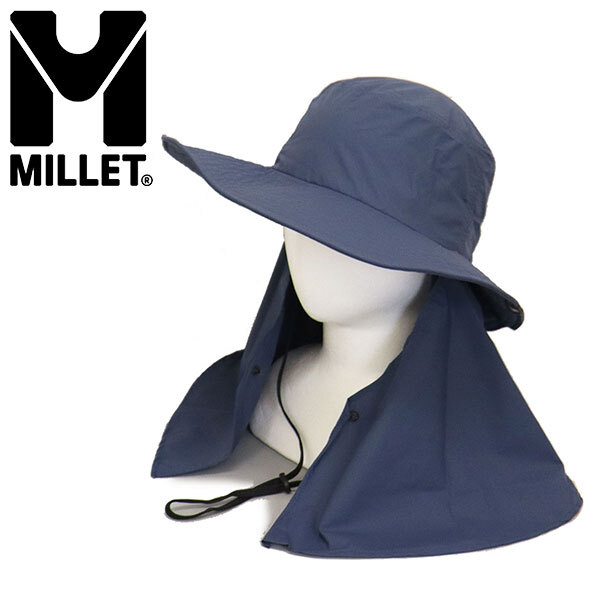 MILLET (ミレー) MIV03233 BREATHEBARRIER II SUNSHADE HAT ブリーズバリヤー II サンシェード ハット MI065N0395DARKDENIML拍卖