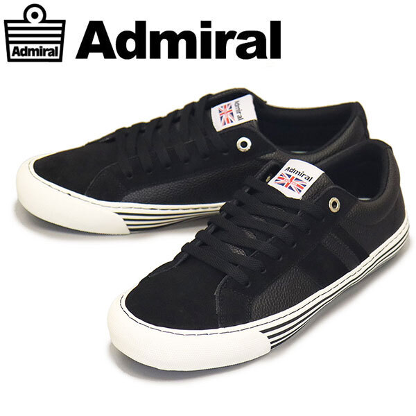 Admiral (アドミラル) AD-611 LEICESTER レスター スニーカー 05BLACK AM029 約27.0cm拍卖