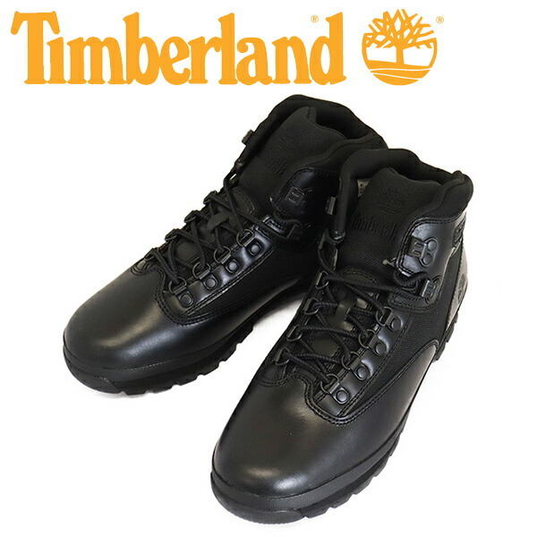Timberland (ティンバーランド) A6DYH-EL2 EURO HIKER L/F ユーロハイカーレザー&ファブリックブーツ Blackout TB553 US9-約27.0cm拍卖
