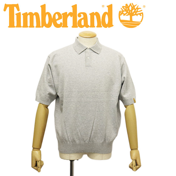 Timberland (ティンバーランド) A6JAK POLO KNIT ポロニット TB557 052 Medium Grey Heather M拍卖