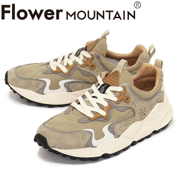 Flower MOUNTAIN(フラワーマウンテン) FM121005 RULIS スニーカー Brown FM030 44-約28.0cm拍卖