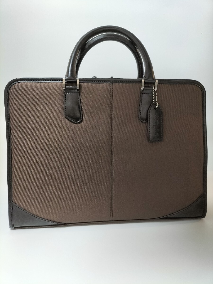 ミッシェルクラン ビジネスバッグ ショルダーベルト付き MICHEL KLEIN かばん 鞄 超美品 プレゼント 誕生日 記念日拍卖