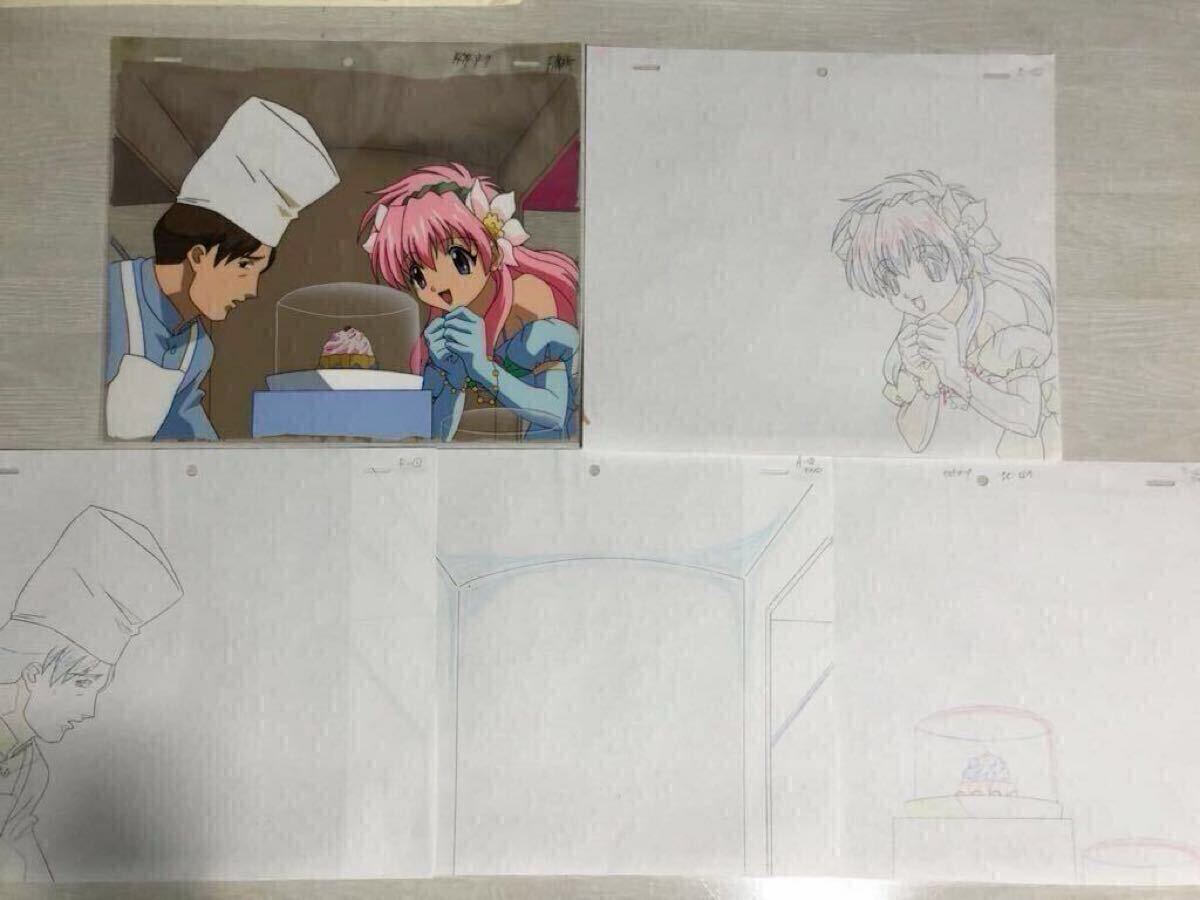 ギャラクシーエンジェル ミルフィーユ セル画  動画4枚拍卖