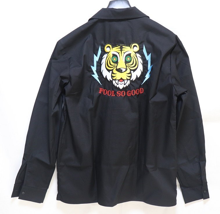 FOOL SO GOOD フールソーグッド新品長袖シャツL 刺繍拍卖