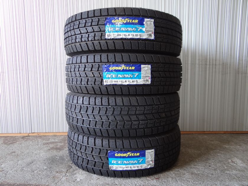 ☆ 205/65R16 グッドイヤー ICE NAVI7 アイスナビ 21年製 新品タイヤ スタッドレス 未使用 ☆拍卖