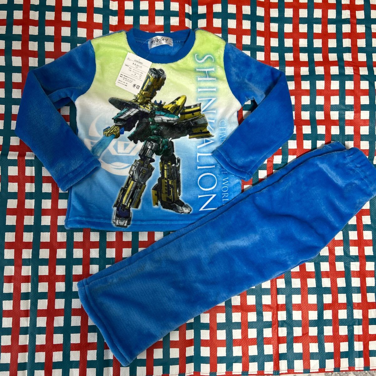 110『シンカリオン』長袖フリースパジャマ拍卖