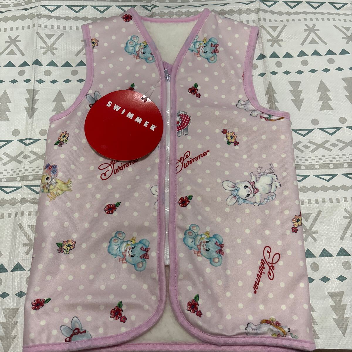 スイマー  かいまき毛布 スリーパー ベスト ミニかいまき毛布拍卖