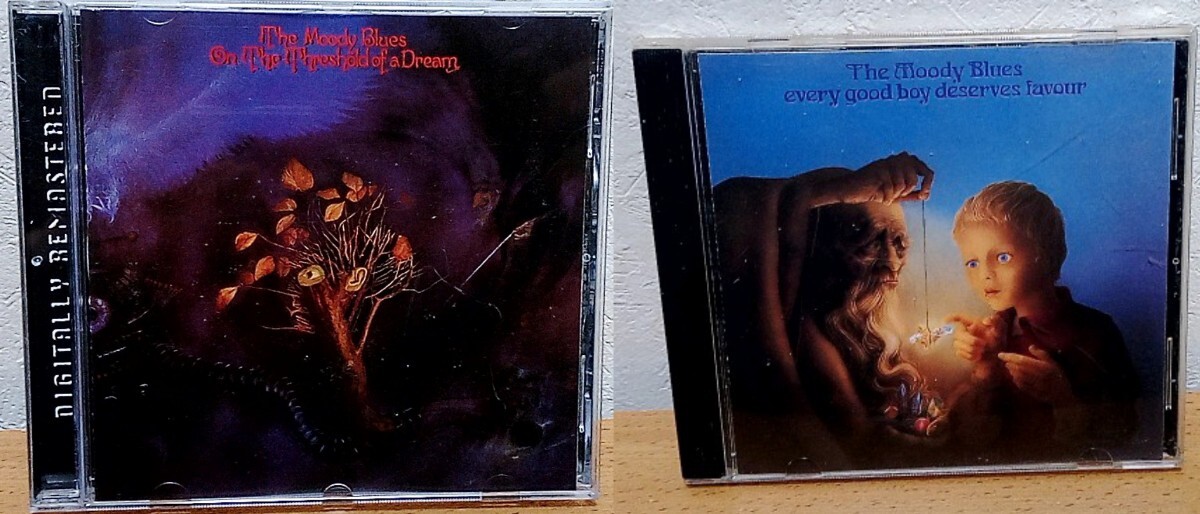 The Moody Blues / Every Good Boy Deserves Favour + On The Threshold Of A Dream 2枚セット ムーディー・ブルース拍卖