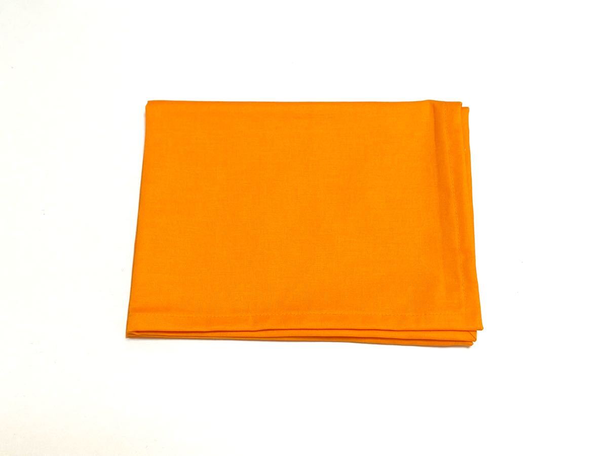 ハンドメイド★ランチョンマット 30×40cm 単色 オレンジ シーチング(096)拍卖