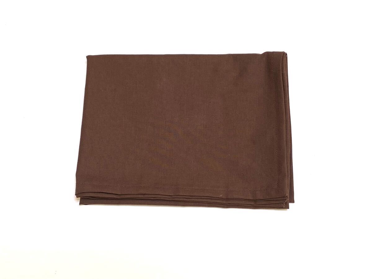 ハンドメイド★ランチョンマット 40×60cm 単色 ブラウン 茶色 チョコレート シーチング(209)拍卖