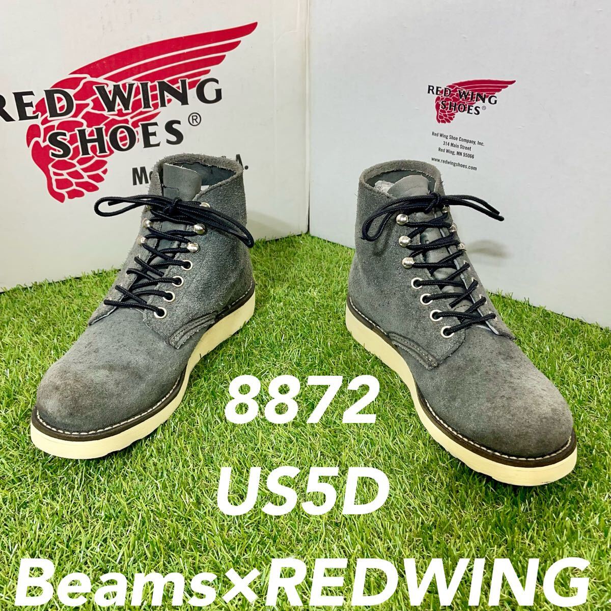 【安心品質0417】8872レッドウイングREDWING5D送料込ビームス拍卖