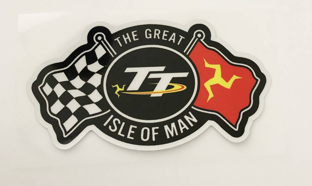 ST-011 マン島 TT ISLE OF MAN ステッカー 反射剤入り拍卖