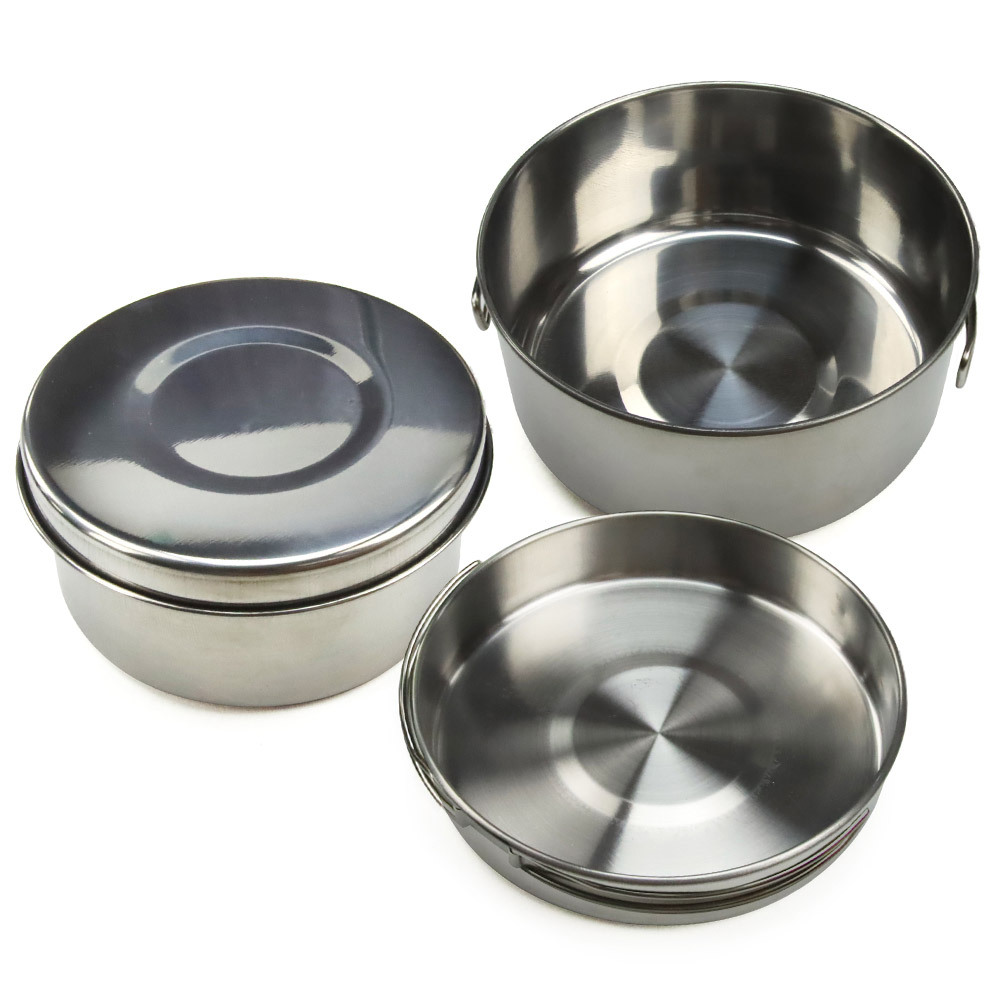 キャンプ用鍋 クッカー セット アウトドアクッカー4点セット アルミ合金キャンプ キャンプ用 食器 調理器具 バーベキュー BBQ 収納袋付き拍卖