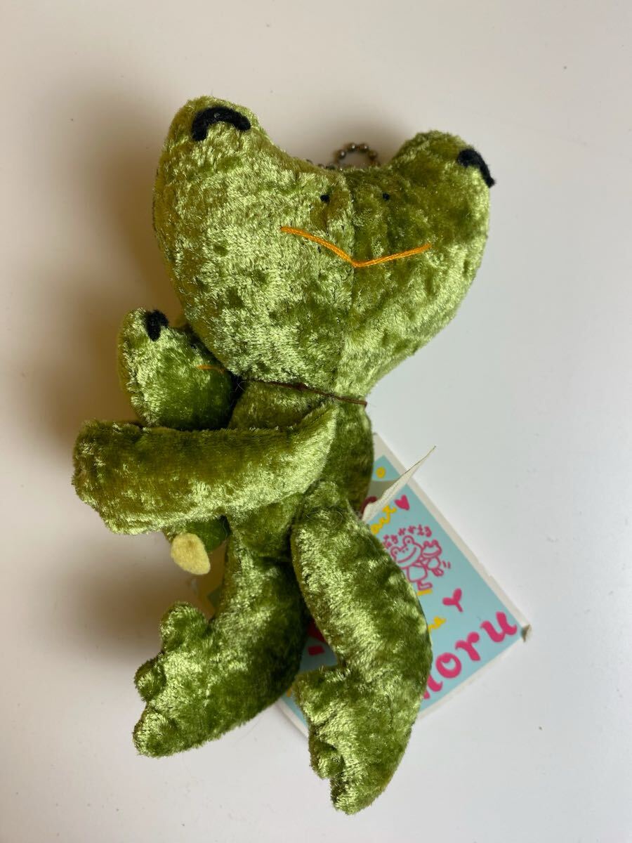 希少 マモル マスコット カエル 親子 ぬいぐるみ タグ付き拍卖