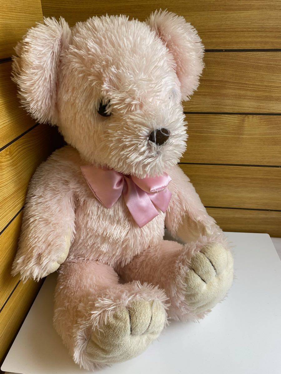 ピンク テディベア くま BIG ぬいぐるみ かわいいなかまたち 拍卖