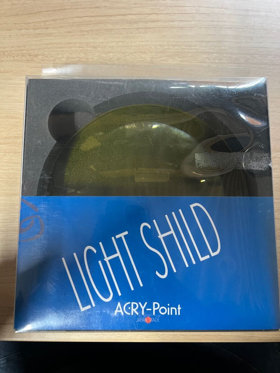 未使用品ACRY-Point ライトシールド イエロー カワサキ Z900RS カフェ! 送料無料!拍卖