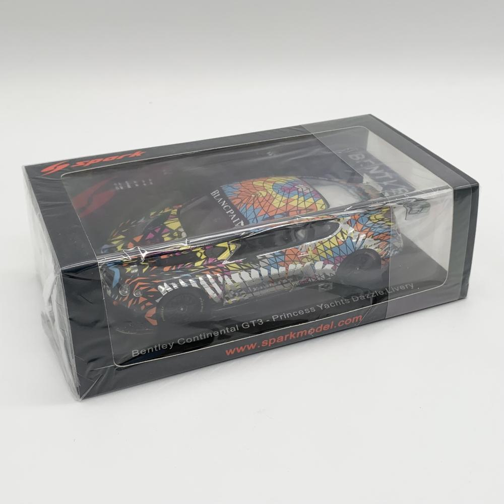 【中古】未開封 spark model スパークモデル 1/43 Bentley Continental ベントレー コンチネンタル GT3 Princess Yatchs Dazzle Livery拍卖