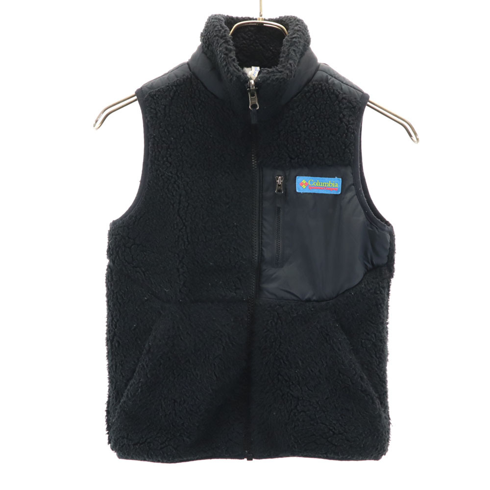Columbia コロンビア AY0080 アーチャー リッジ リバーシブル ベスト S ブラック アウトドア ボア キッズ拍卖