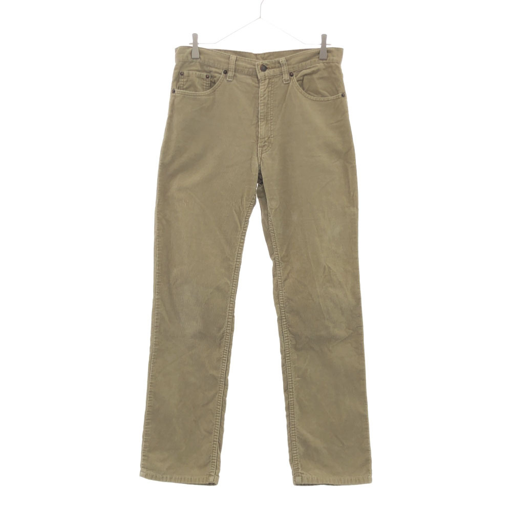 Levi's リーバイス 90s 日本製 515-15 オールド コーデュロイパンツ w31 ベージュ レディース拍卖