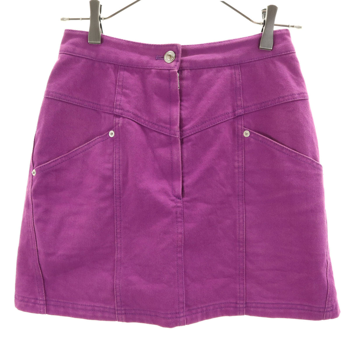 SNIDEL スナイデル ミニ丈 スカートパンツ 1 パープル レディース拍卖
