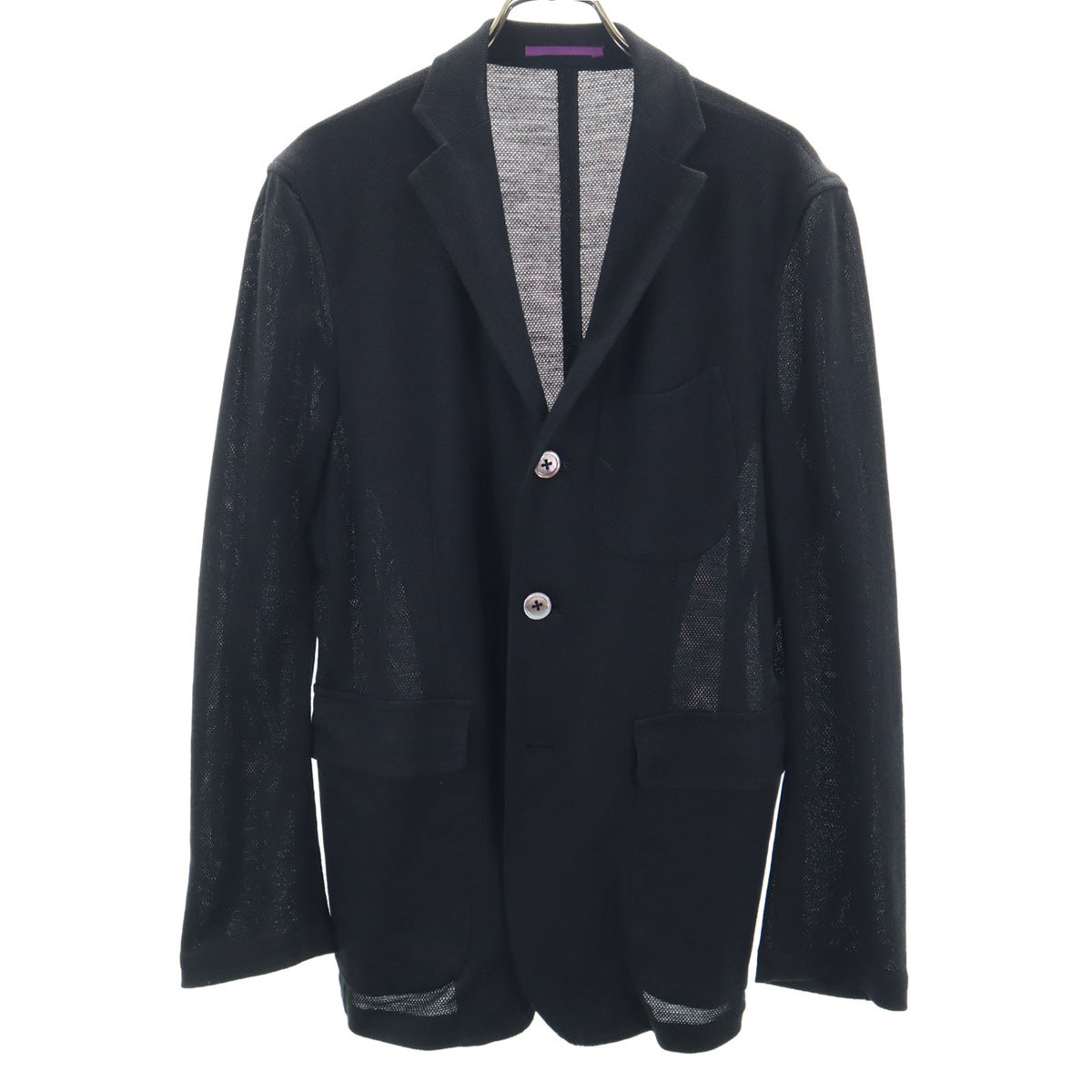 SPITALFIELDS OF CLASSICS スピットフィールズオブクラシック 日本製 テーラードジャケット 36 ブラック メンズ拍卖