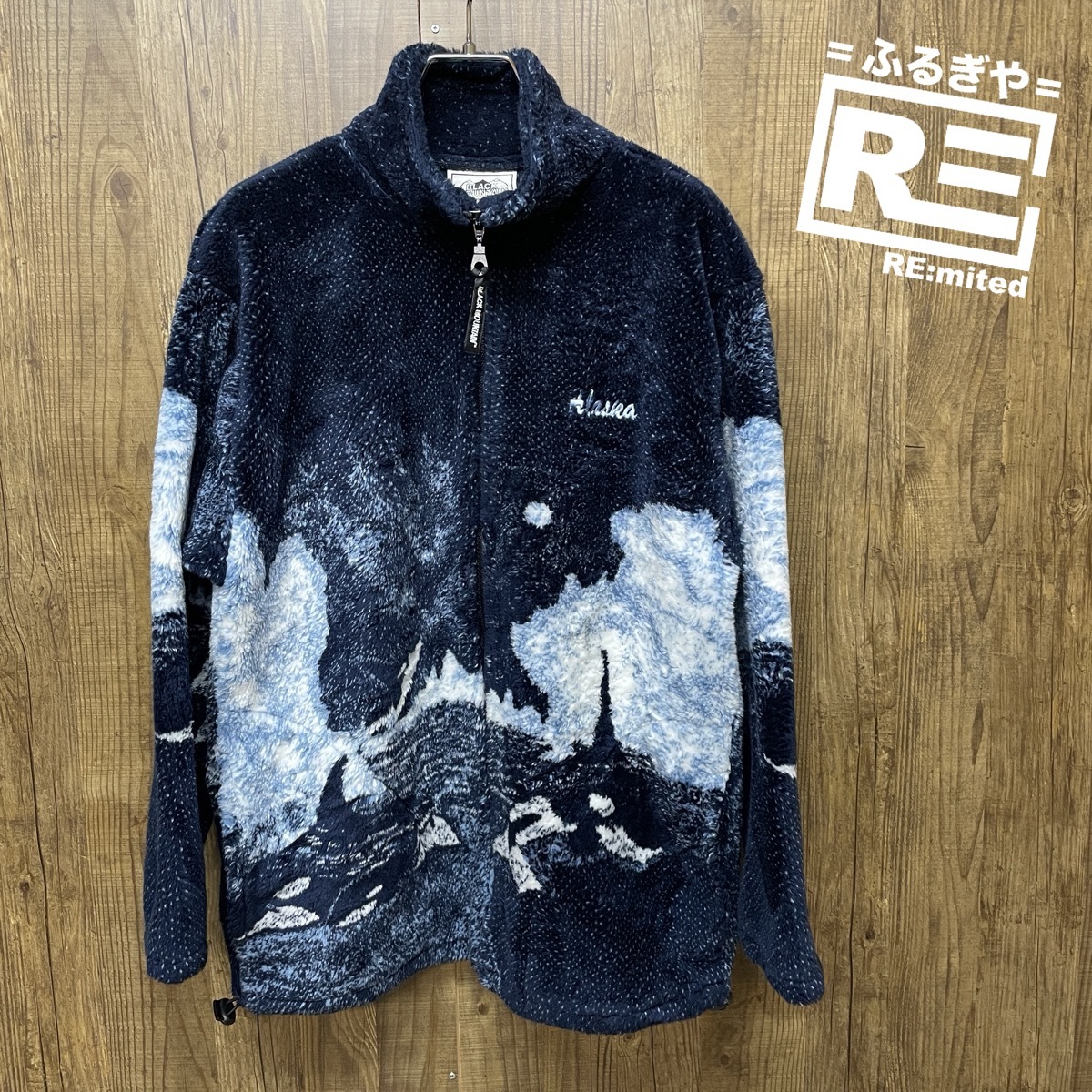 S BLACK MOUNTAIN フリースジャケット ボアジャケット 5004拍卖