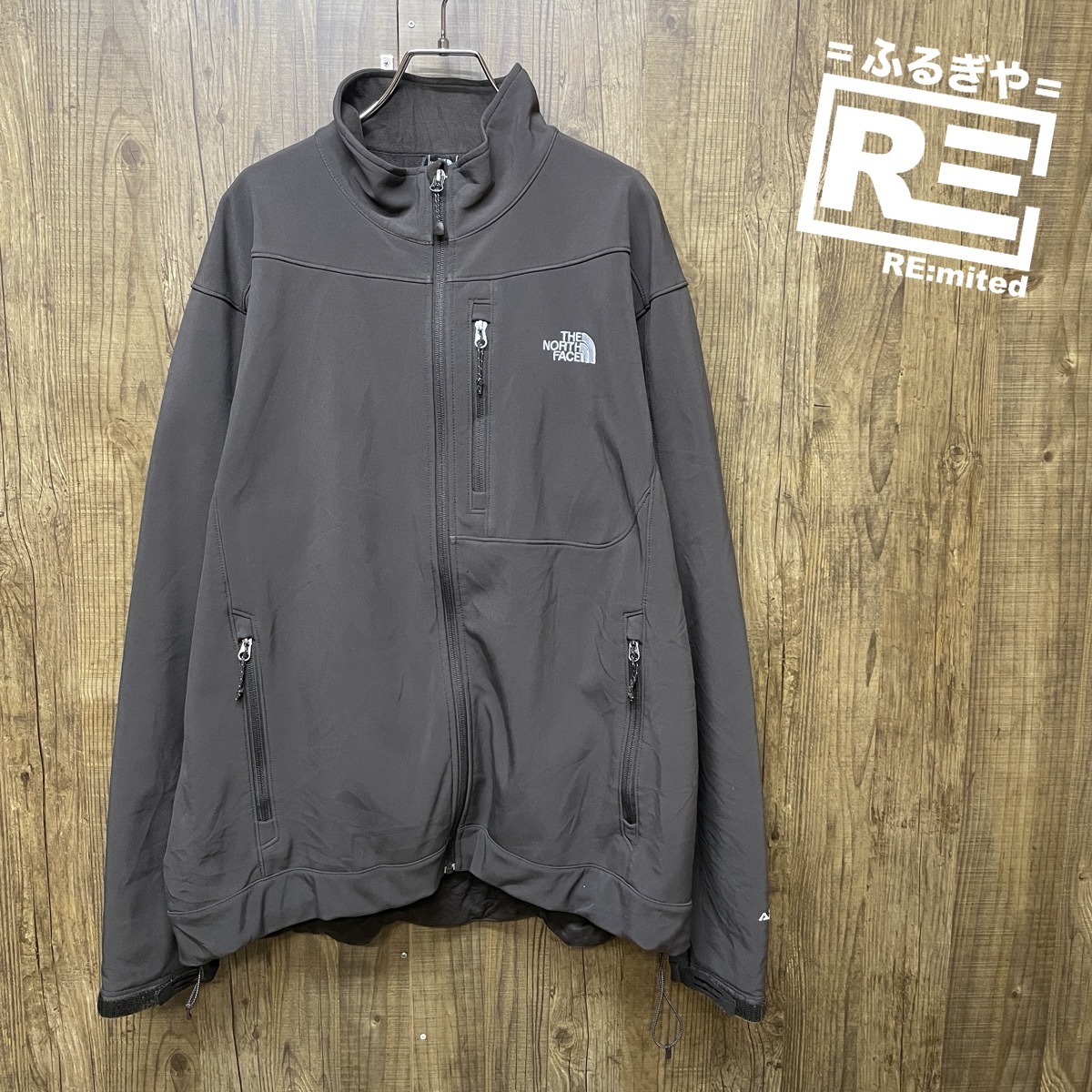 XL THE NORTH FACE ノースフェイス APEX ソフトシェルジャケット ブルゾン 5008拍卖