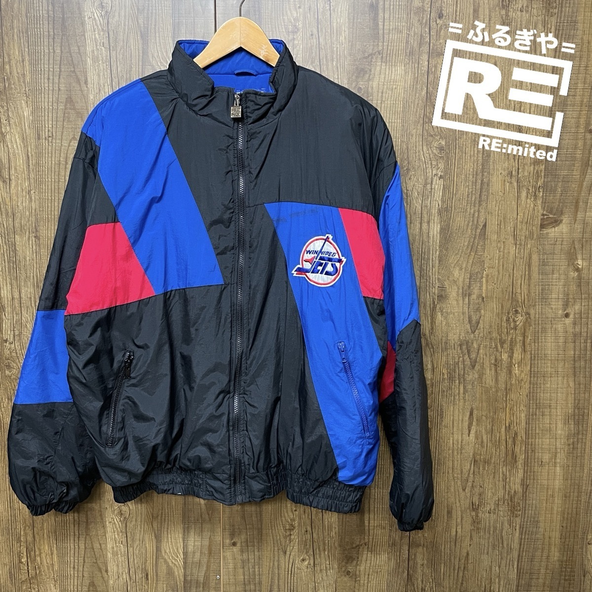 XL NHL WINNIPEG JETS 中綿ジャンパー 4821拍卖