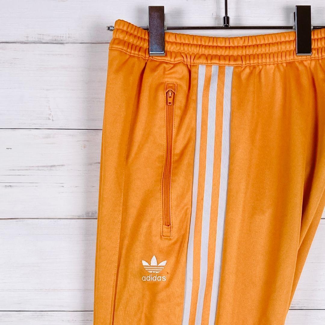 アディダス ジャージ パンツ ベッケンバウアー センタープレス オレンジ M A-163拍卖