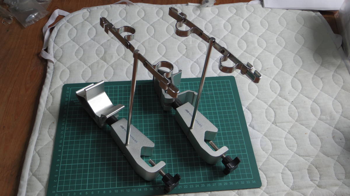 いろいろ クランプ パイプ固定 2台セット拍卖