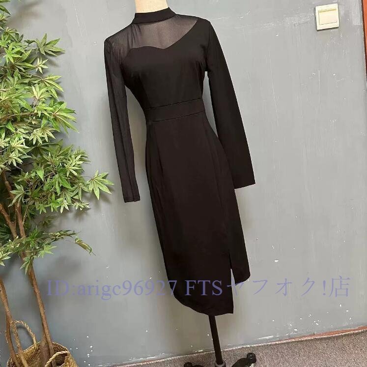 ★新品超セクシー レディースワンピース 通勤LW 大人sexy 二次会ドレス パーティ 美尻美胸美脚 透け感拍卖
