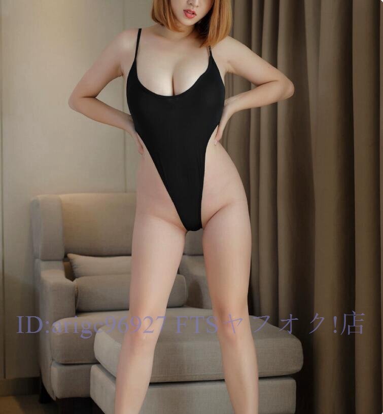 ★新品超セクシー RQ コスプレ 過激デザイン ハイレグ レオタード オープンクロッチ レースクイーン 水着 競泳 コスプレ衣装 黒拍卖