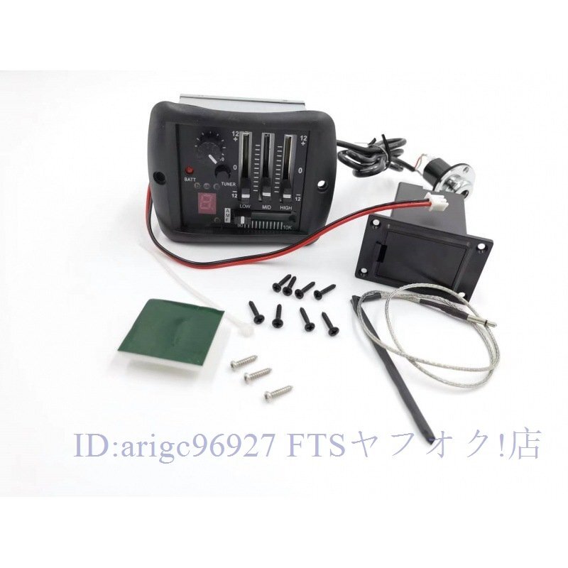 B3411☆新品アコースティックギター プリアンプ eqイコライザー ピエゾ チューナー ピックアップフォークギター ギターアクセサリー拍卖