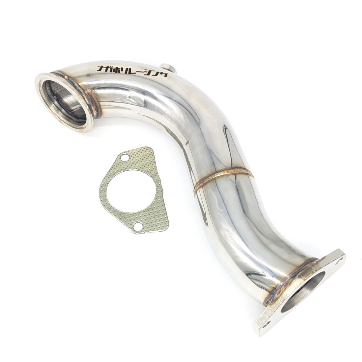 馬力アップ! ABARTH FIAT 500 595 695 ダウンパイプ ギャレットターボ車用 ナガホリレーシング フロントパイプ 触媒ストレート マフラー拍卖