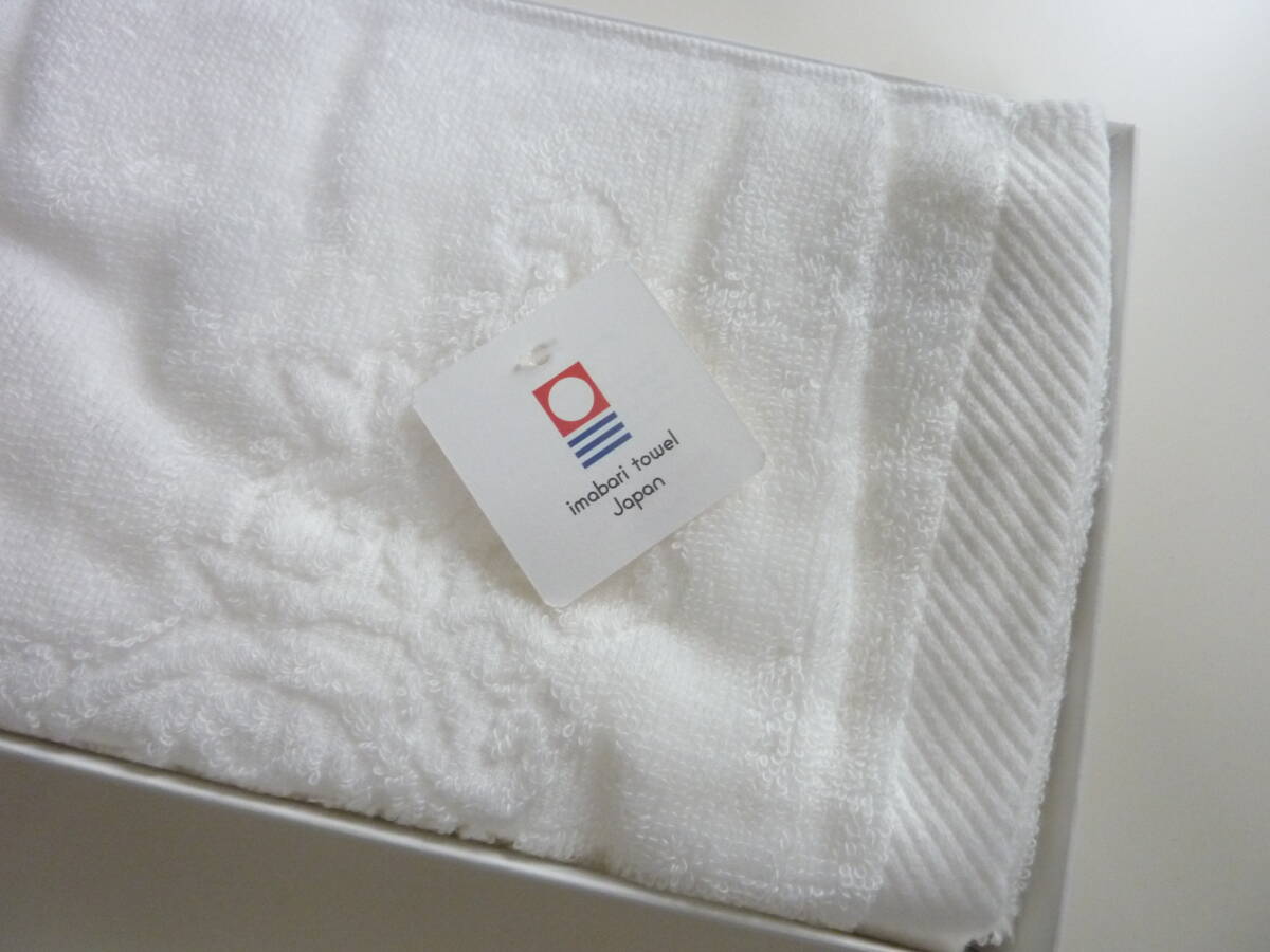 未使用 今治タオル フェイスタオル 1枚 ※箱なし発送拍卖